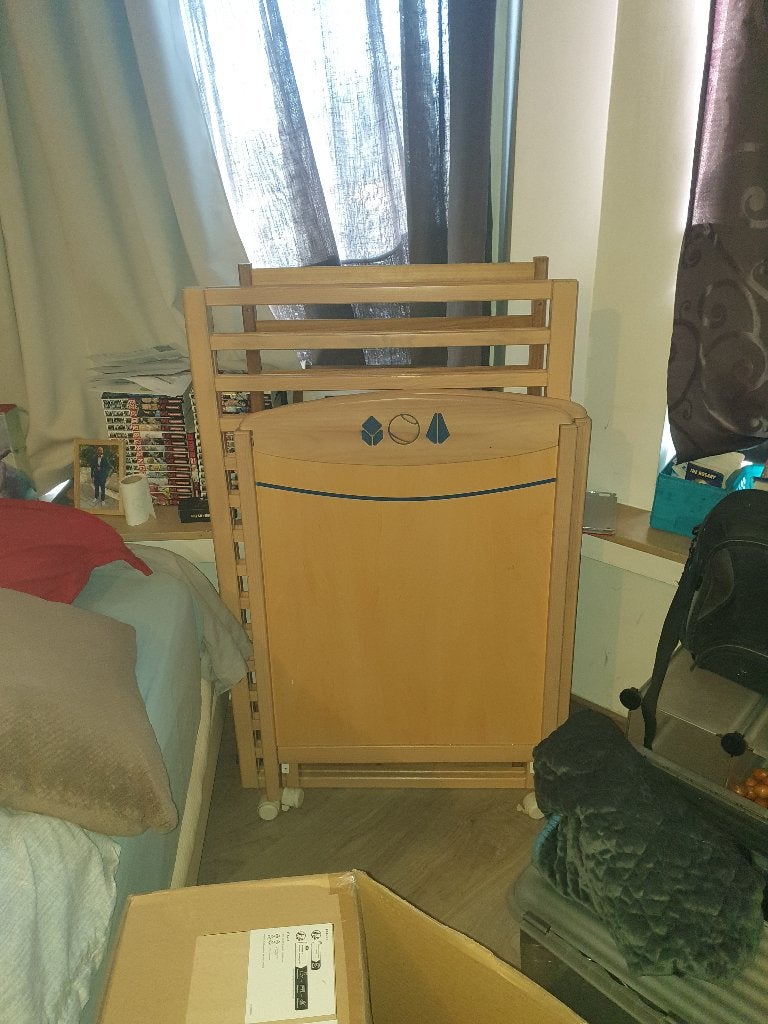 Kinderbed, Ophalen, Zo goed als nieuw, Minder dan 140 cm, Minder dan 70 cm
