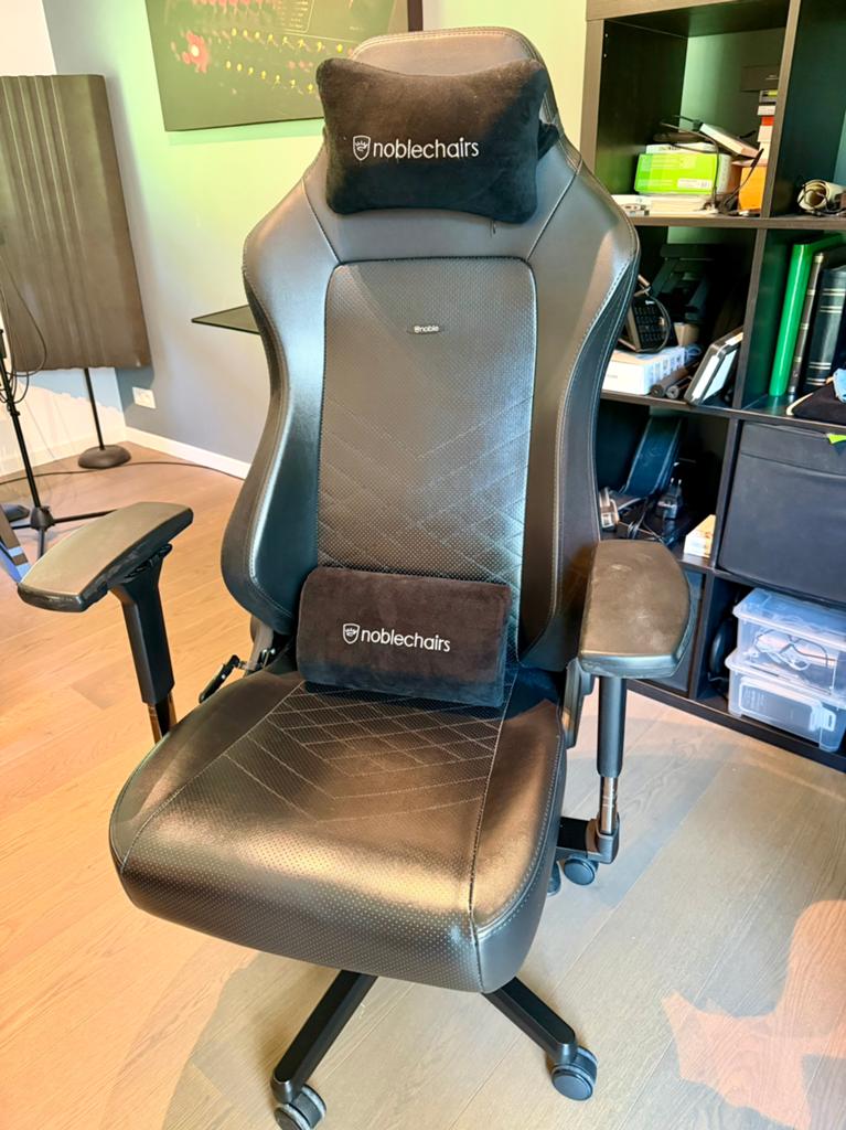 Chaise de jeu Noblechairs HERO, Maison & Meubles, Chaises de bureau, Comme neuf, Chaise de bureau de gaming, Enlèvement, Chaise de bureau