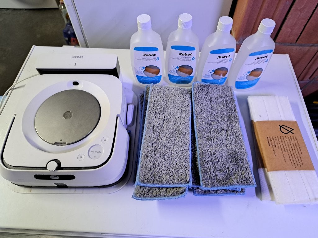 IRobot Braava M6 dweilrobot, Ophalen, Gebruikt, IRobot, Dweilfunctie
