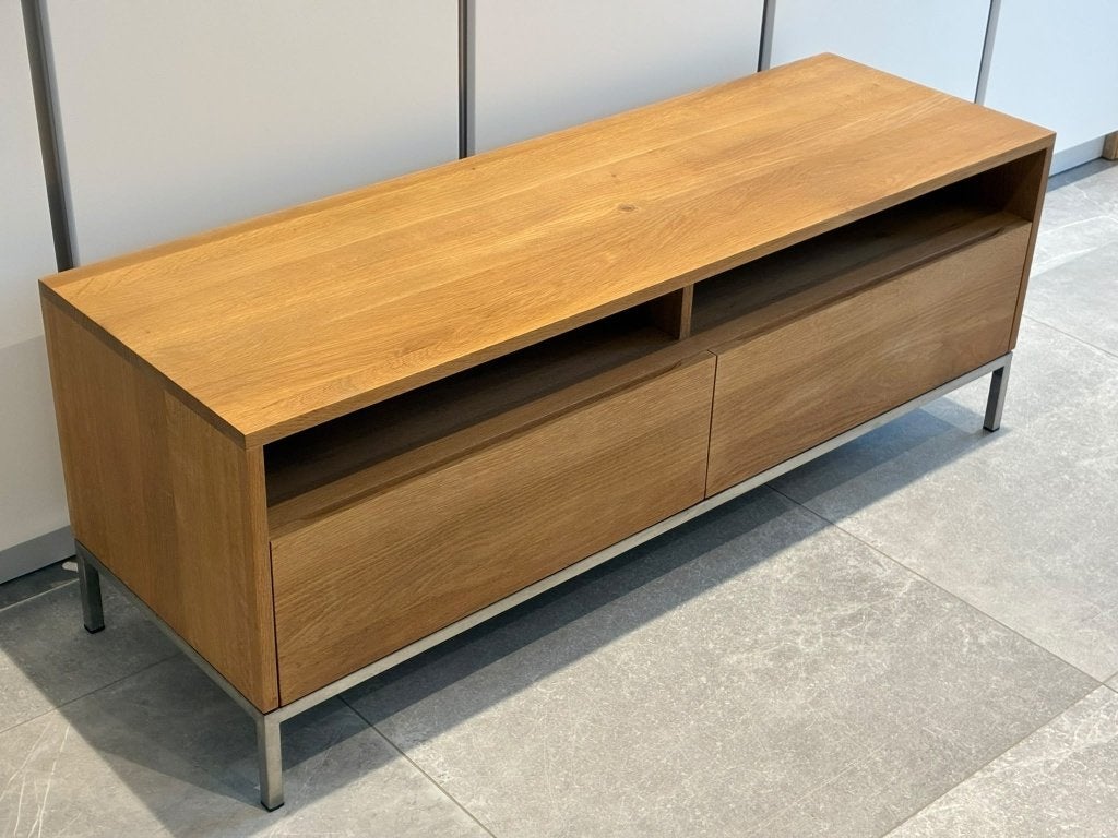 Ethnicraft Ligna chêne, Maison & Meubles, Moins de 100 cm, 100 à 150 cm, Enlèvement, Utilisé
