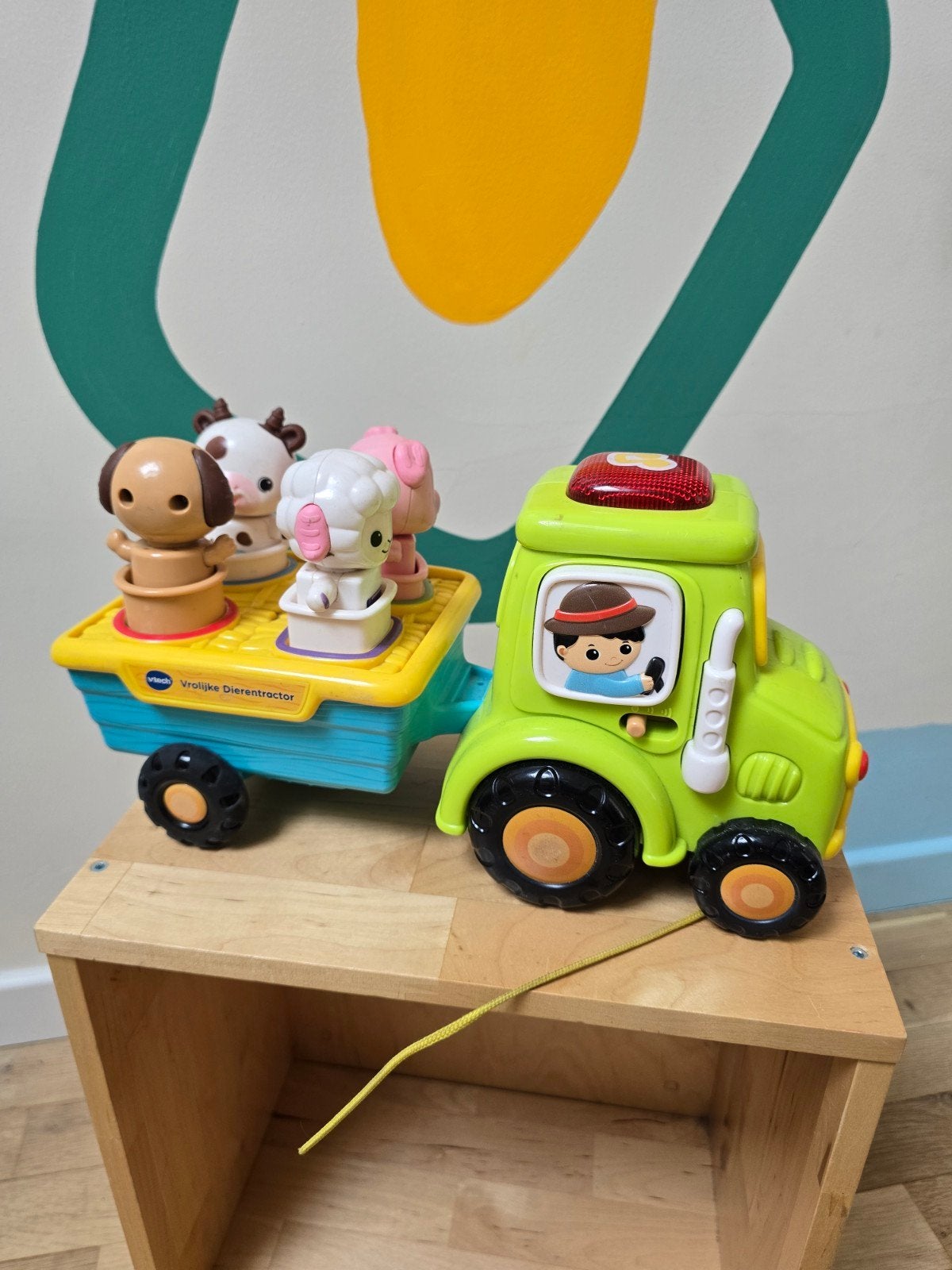 VTech Vormen & Dieren Speelgoed Tractor, Ophalen