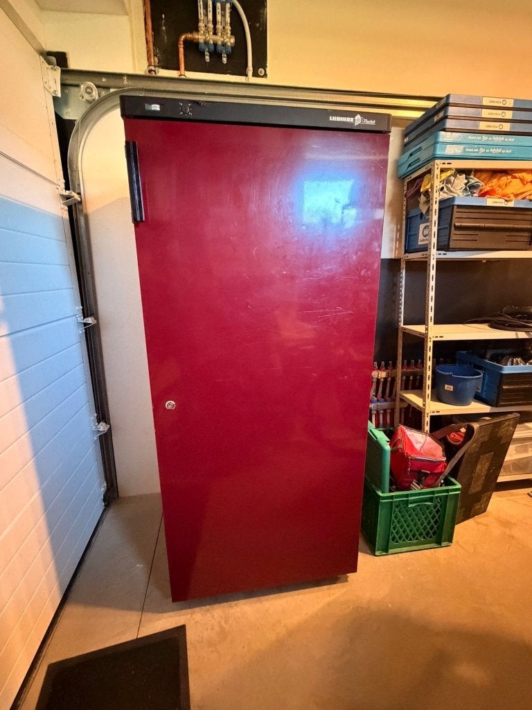 Wijnfrigo, Elektronische apparatuur, Koelkasten en IJskasten, Ophalen, 150 tot 200 liter, 160 cm of meer, 45 tot 60 cm