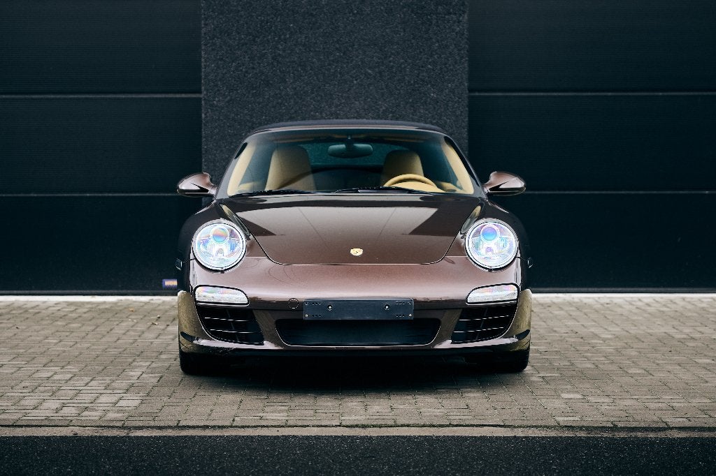 Porsche 997.2 Carrera 4 cabrio PDK 2010, Autos, Cuir, Achat, Beige, Entreprise