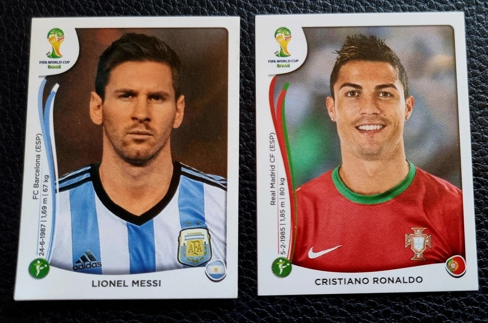 Panini Brasil 2014 - Lionel Messi & Cristiano Ronald, Enlèvement ou Envoi