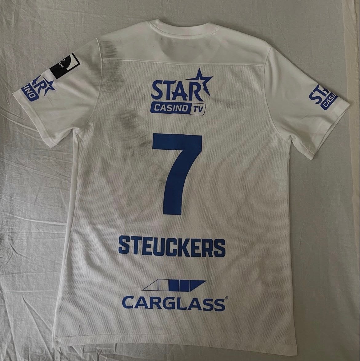 Matchworn shirt Jarne Steuckers Kaa Gent-Krc Genk, Ophalen of Verzenden, Zo goed als nieuw