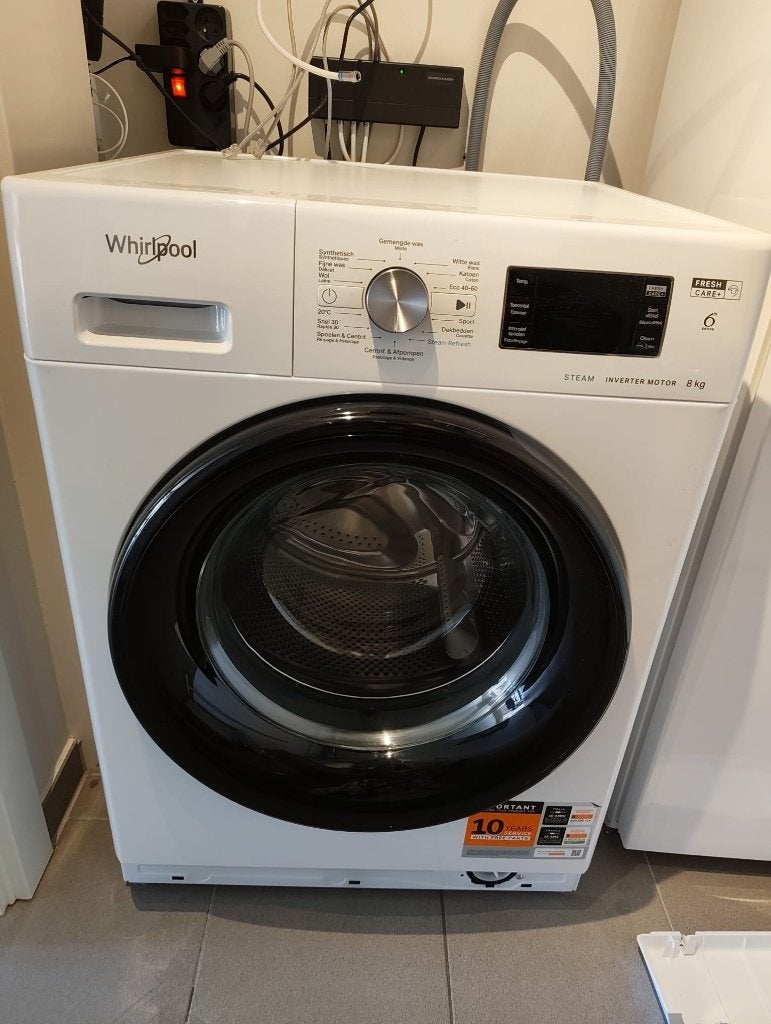 Whirlpool FFB 8469 BV BE wasmachine, Ophalen, 1200 tot 1600 toeren, 8 tot 10 kg, Nieuw