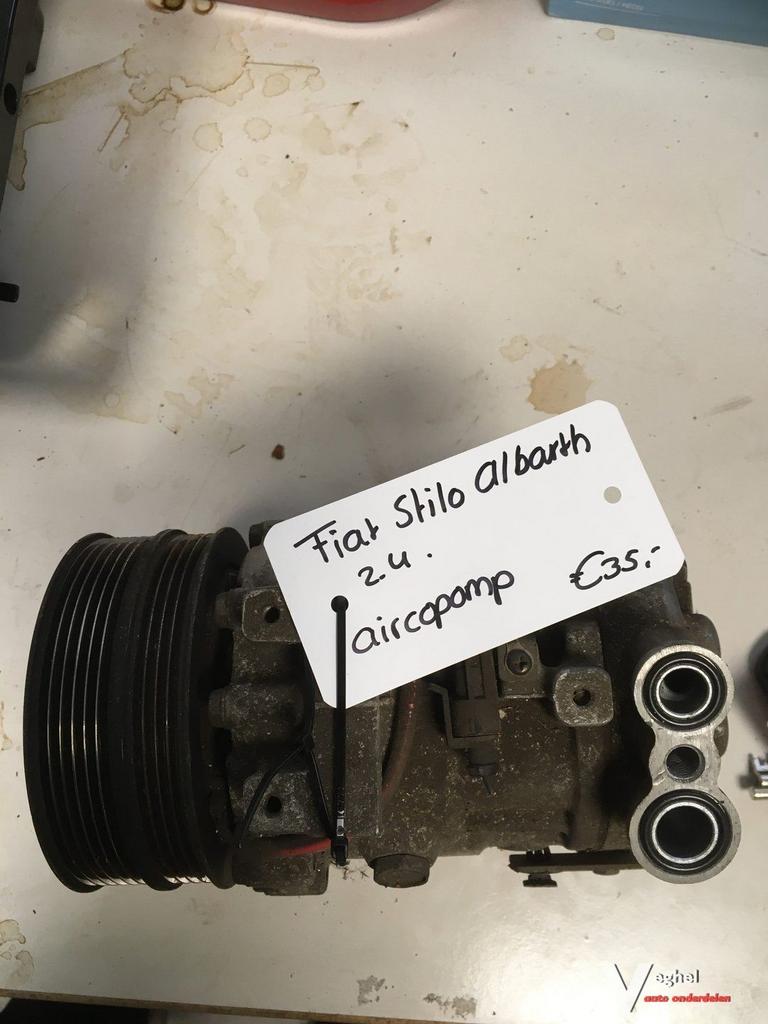 fiat stilo abarth 2.4 '02 aircopomp, Auto-onderdelen, Airco en Verwarming, Gebruikt, Ophalen of Verzenden