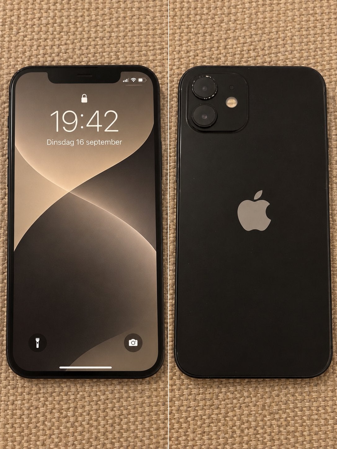 Iphone 12 64GB te koop, Telecommunicatie, Ophalen, Zwart, Zo goed als nieuw, Zonder simlock