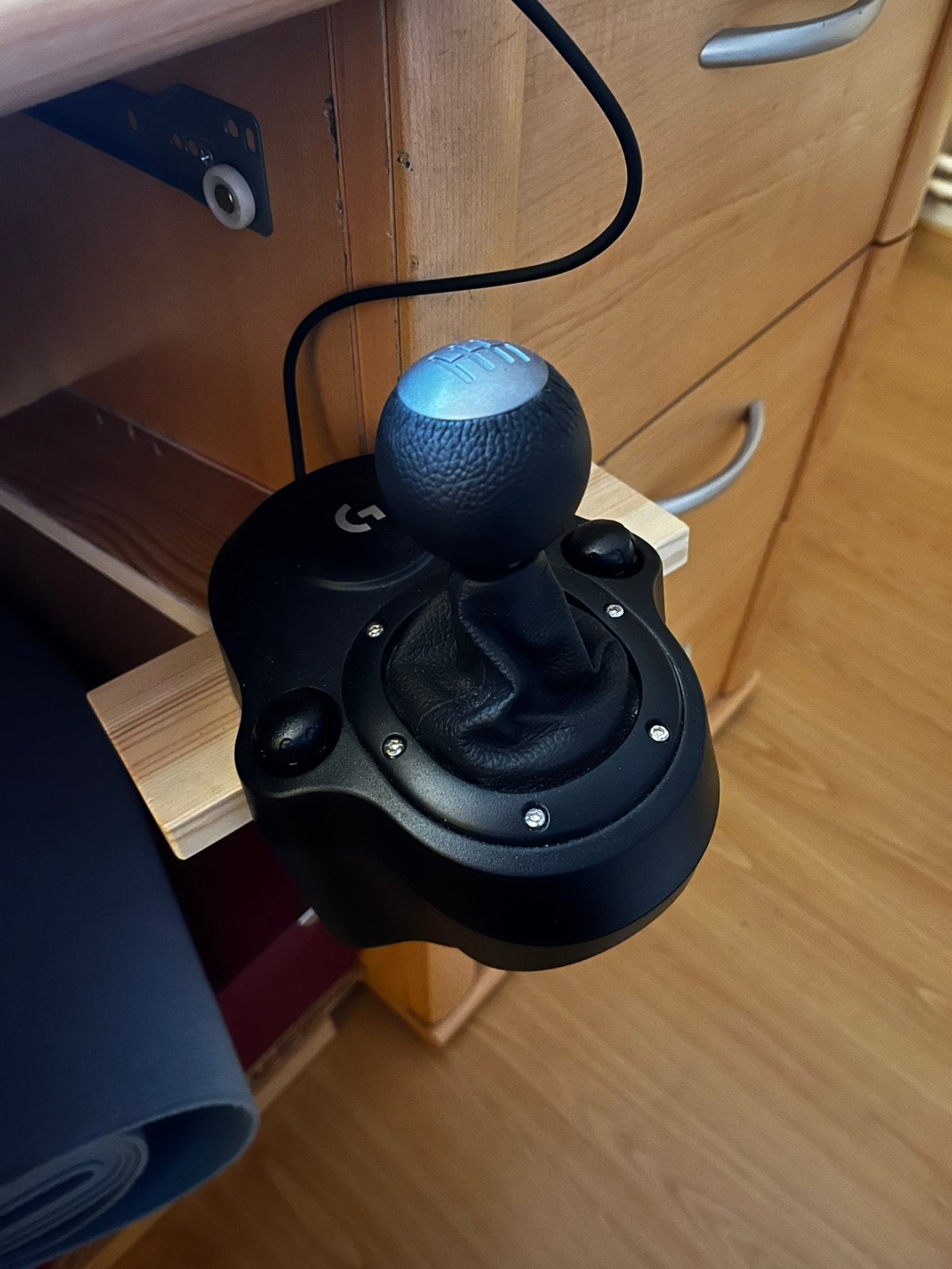 Logitech shifter g923 + module pc, Enlèvement ou Envoi, Comme neuf