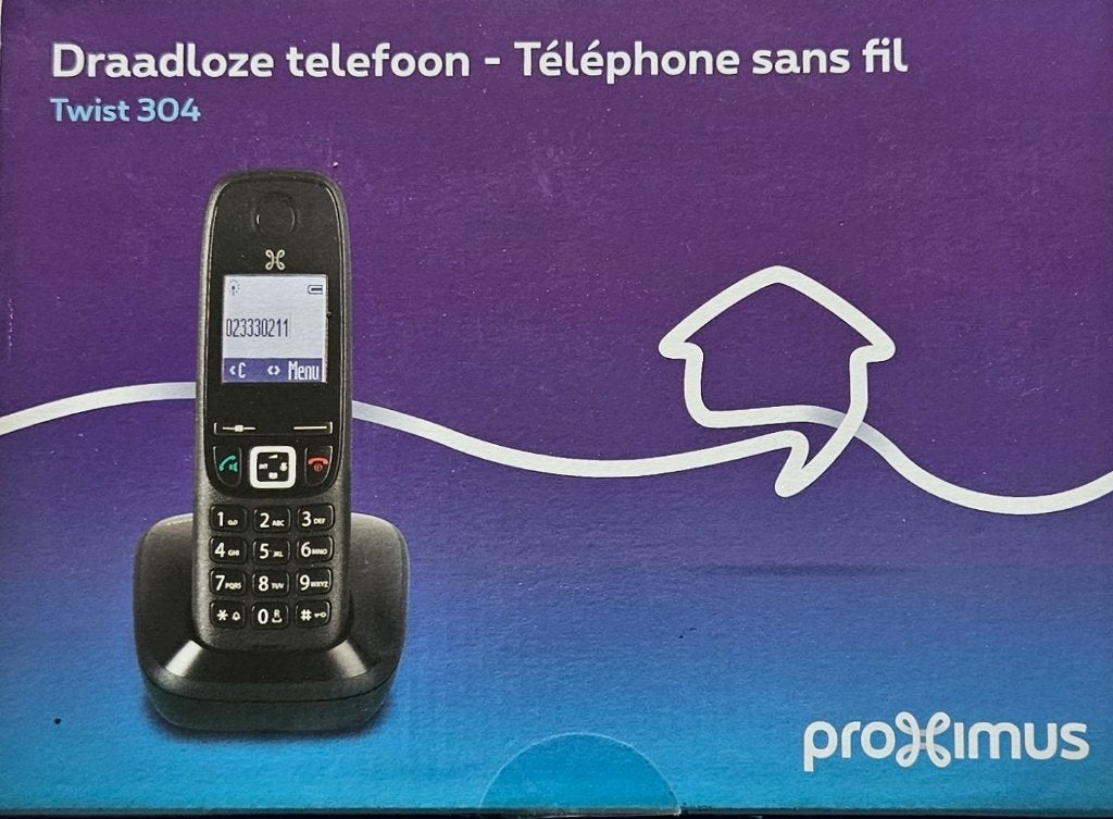 téléphone fixe Twist 304, Télécoms, Enlèvement, Utilisé, 1 combiné