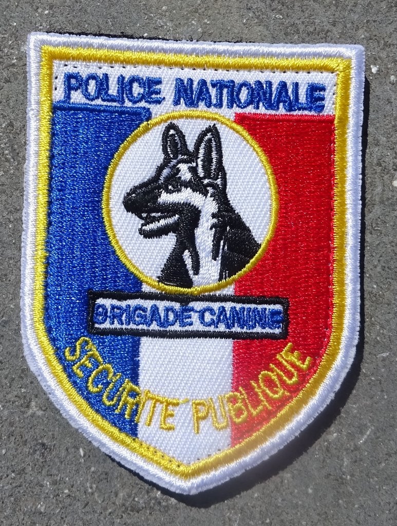 FRANCE - POLICE / BRIGADE CANINE - INSIGNE, Envoi