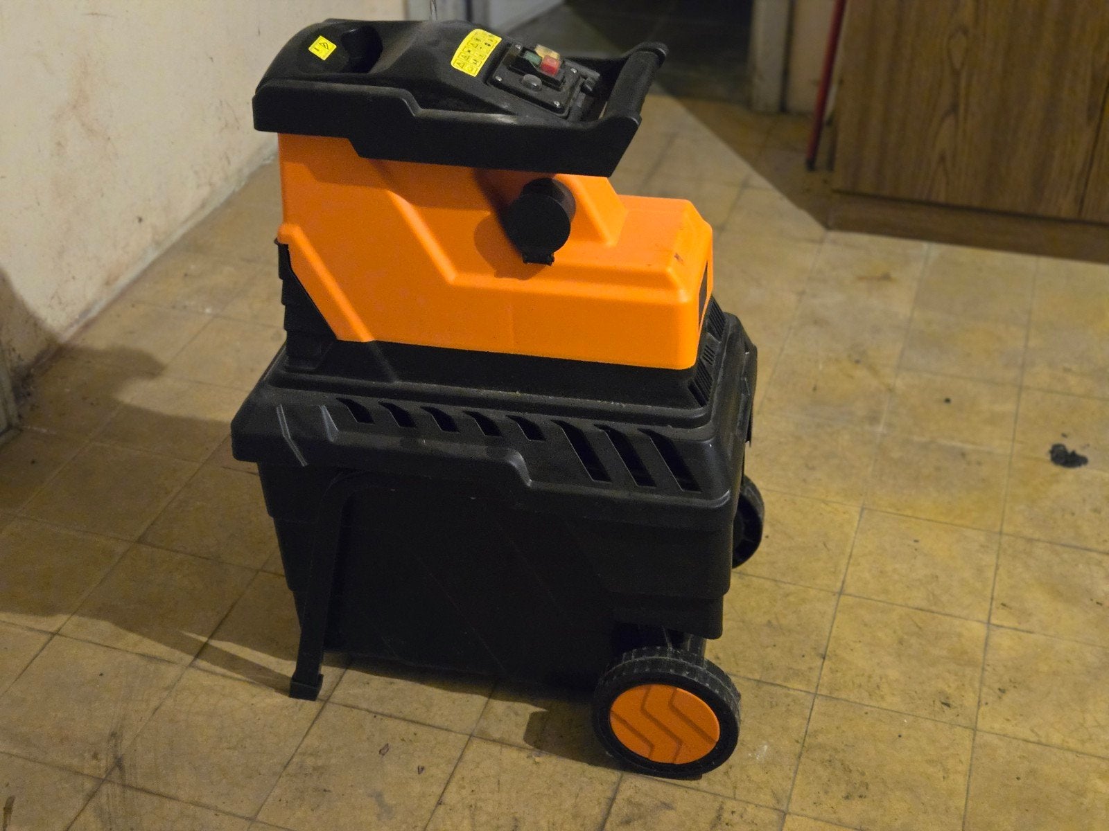 Broyeur de végétaux électrique TACKLIFE PWS01A - 2800W, Ophalen, Tacklife, Zo goed als nieuw, Met opvangzak
