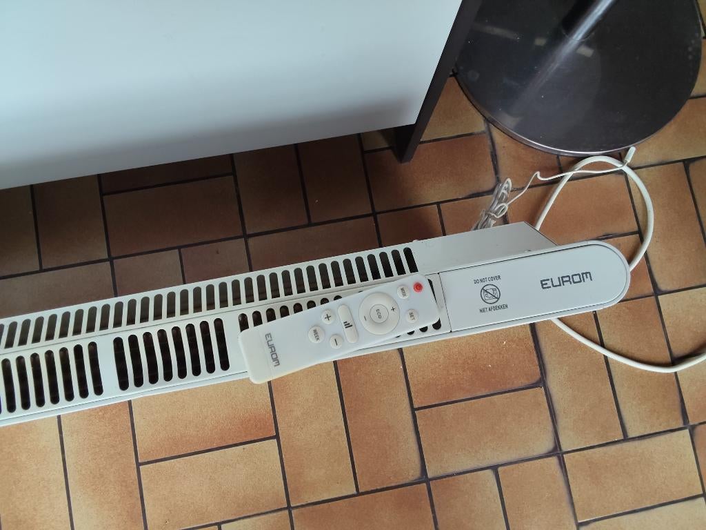 À vendre : Chauffage électrique Eurom 2000W, Bricolage & Construction, Chauffage & Radiateurs, Moins de 60 cm, Enlèvement, Utilisé