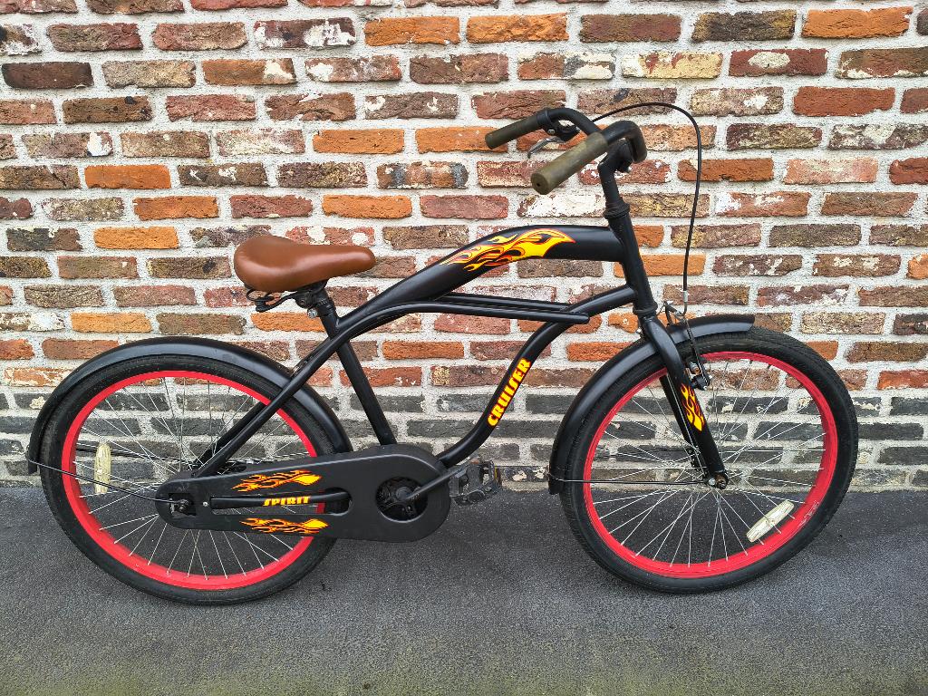 Jongensfiets, Fietsen en Brommers, Ophalen, Gebruikt, 24 inch
