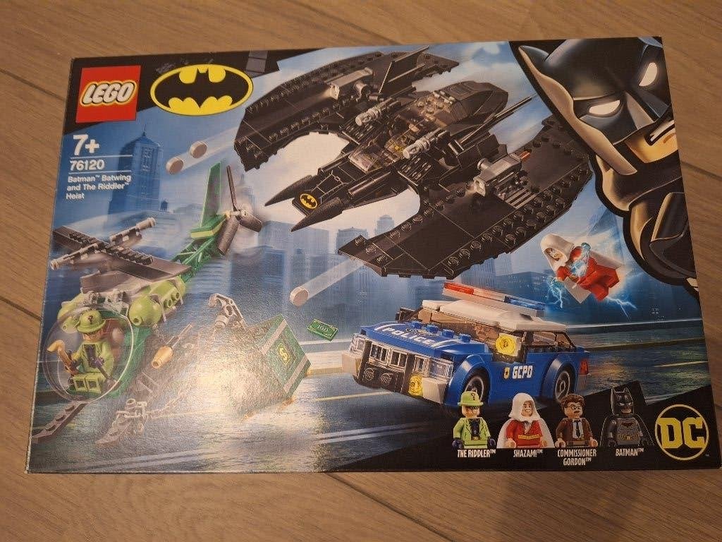 Lego 76120 - Batwing and the Riddler Heist, Inclusief instructies, Lego, Ophalen of Verzenden, Zo goed als nieuw