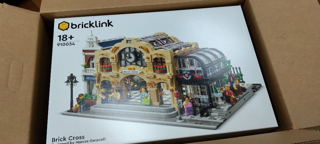 LEGO 910034 Brick Cross Station (BrickLink, épuisé), Neuf, Overige thema's, Lego, Ensemble complet