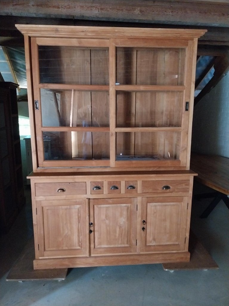 Showroommodel Teak Buffetkast 160 cm, Huis en Inrichting, Ophalen, 200 cm of meer, 150 tot 200 cm, Met lade(s)