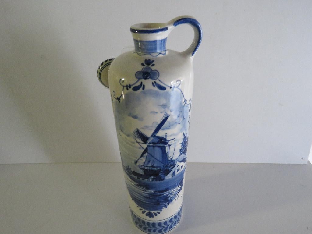 Delfts Blauw jeneverkruik Bols Zenith Lucas Erven, Ophalen of Verzenden