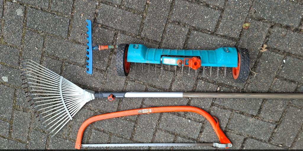 GARDENA COMBYSTEEM  SET, Ophalen of Verzenden, Zo goed als nieuw, Cultivator, Cardena
