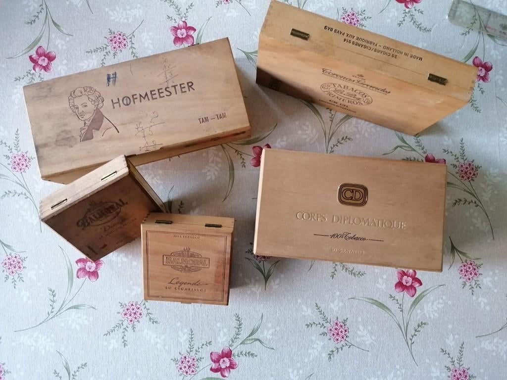 Sigaren dozen, Verzamelen, Ophalen