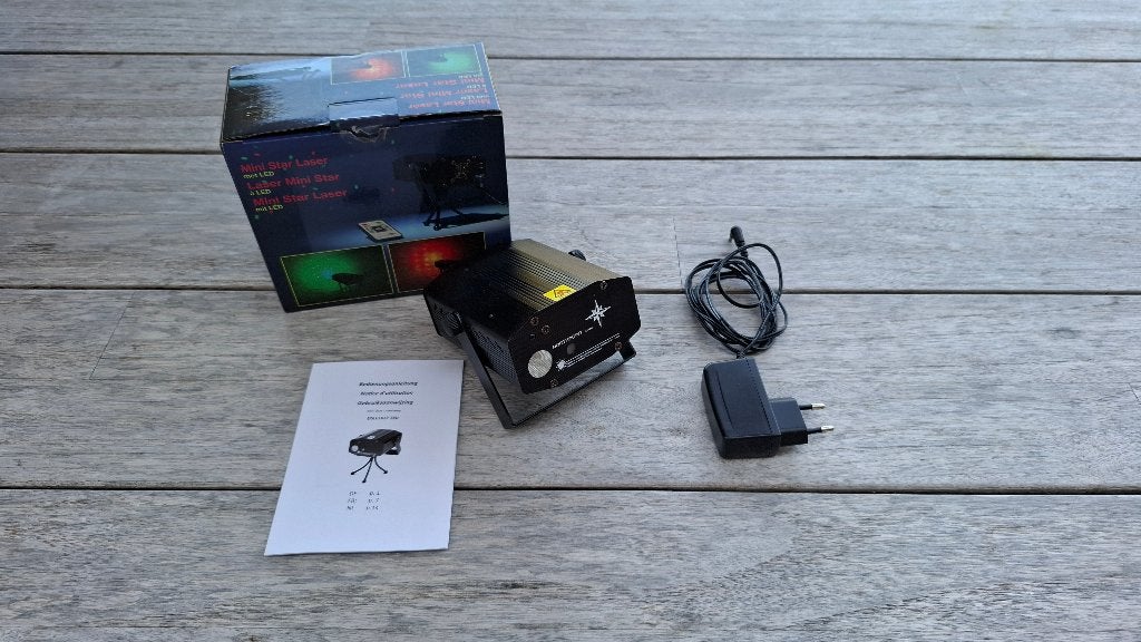 Mini Star laser met LED, Musique & Instruments, Lumières & Lasers, Enlèvement ou Envoi, Laser