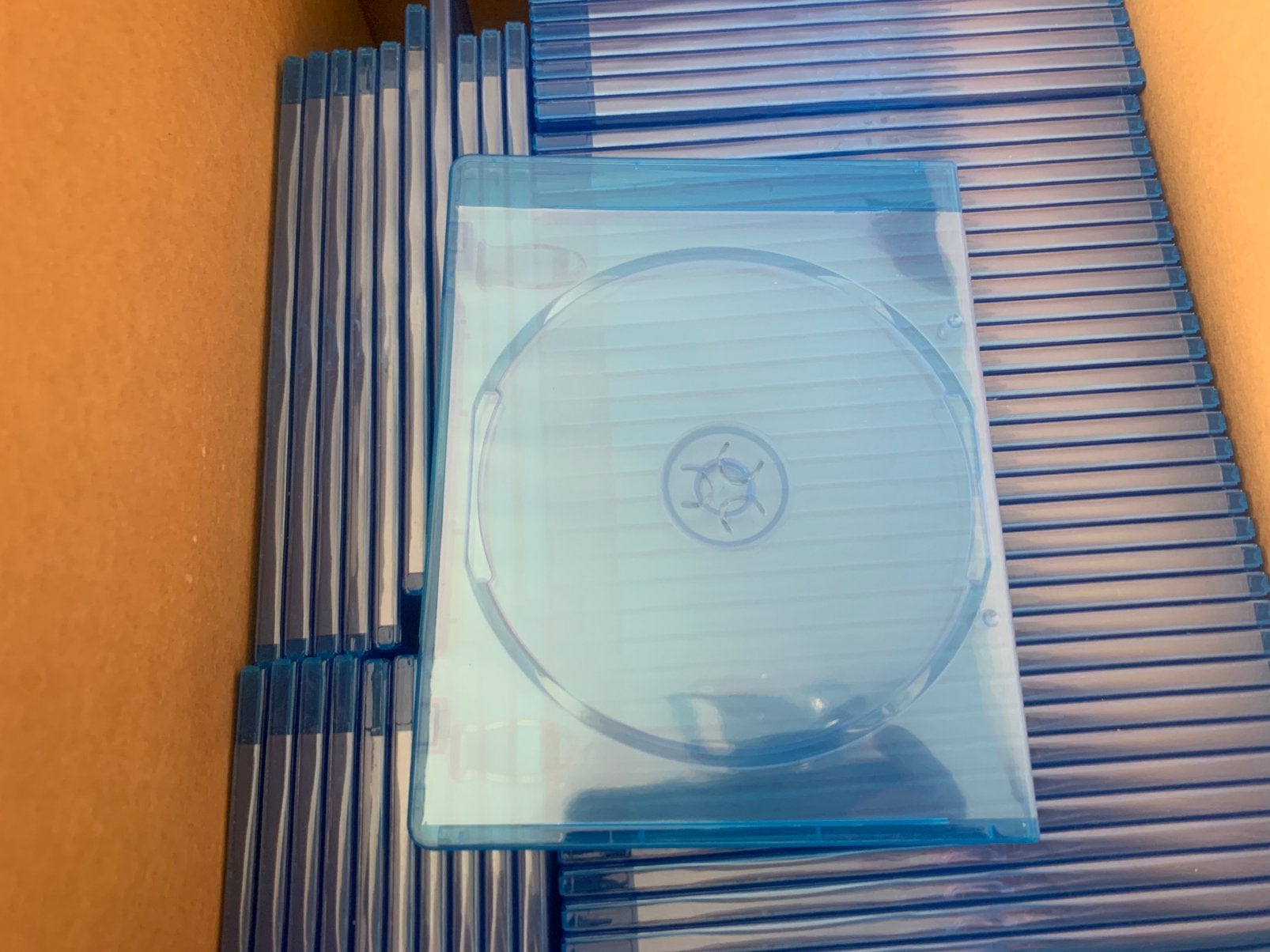 Doosjes en blu ray discs, Computers en Software, Beschrijfbare discs, Ophalen, Zo goed als nieuw