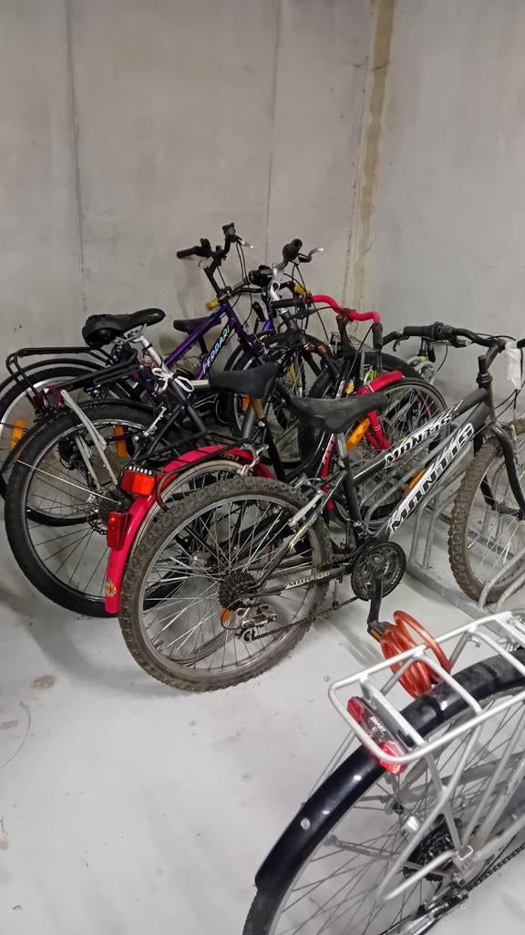 Fietsen voor opmaak, Ophalen