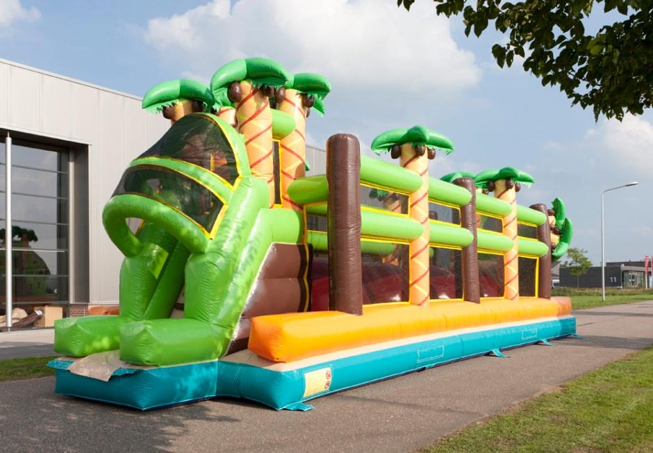 Te koop Mega Balls hindernisbaan, Hobby en Vrije tijd, Ophalen, Zo goed als nieuw