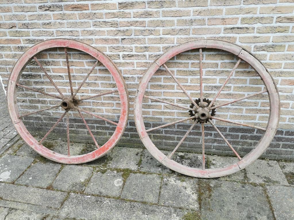 4 karrewielen, Ophalen