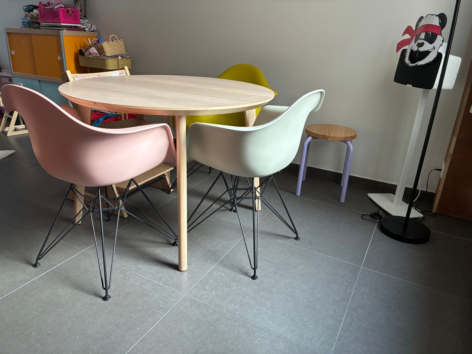 Ikea Lisabo eettafel, 100 à 150 cm, Quatre personnes, Rond, 100 à 150 cm