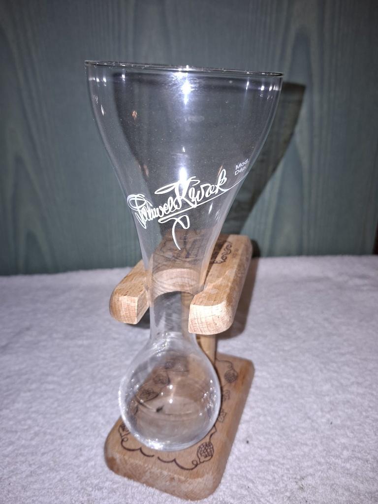Oud kwak glas Pauwels, nieuwstaat, Ophalen of Verzenden, Nieuw, Glas of Glazen, Overige merken