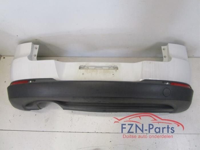 VW Tiguan 5N0 Achterbumper LC9A Pure White, Enlèvement ou Envoi, Utilisé, Arrière, Pare-chocs