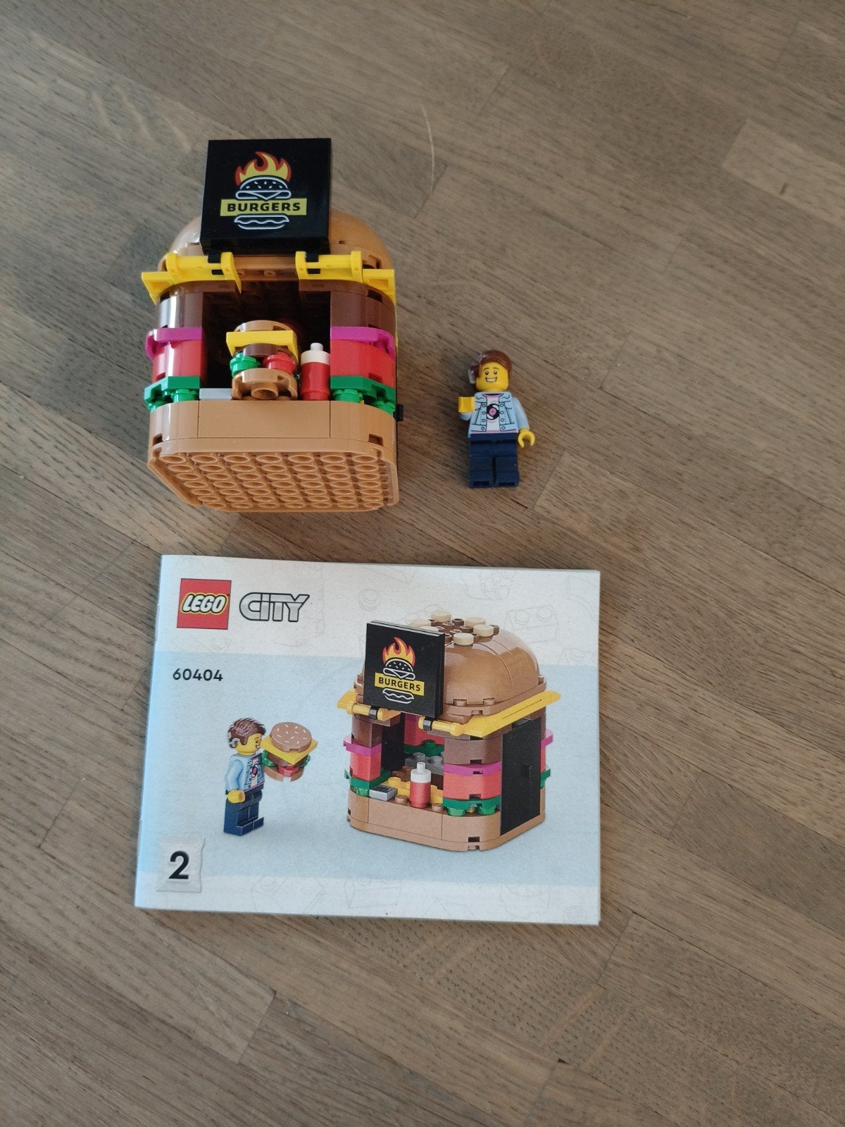Lego hamburger, Enlèvement, Lego