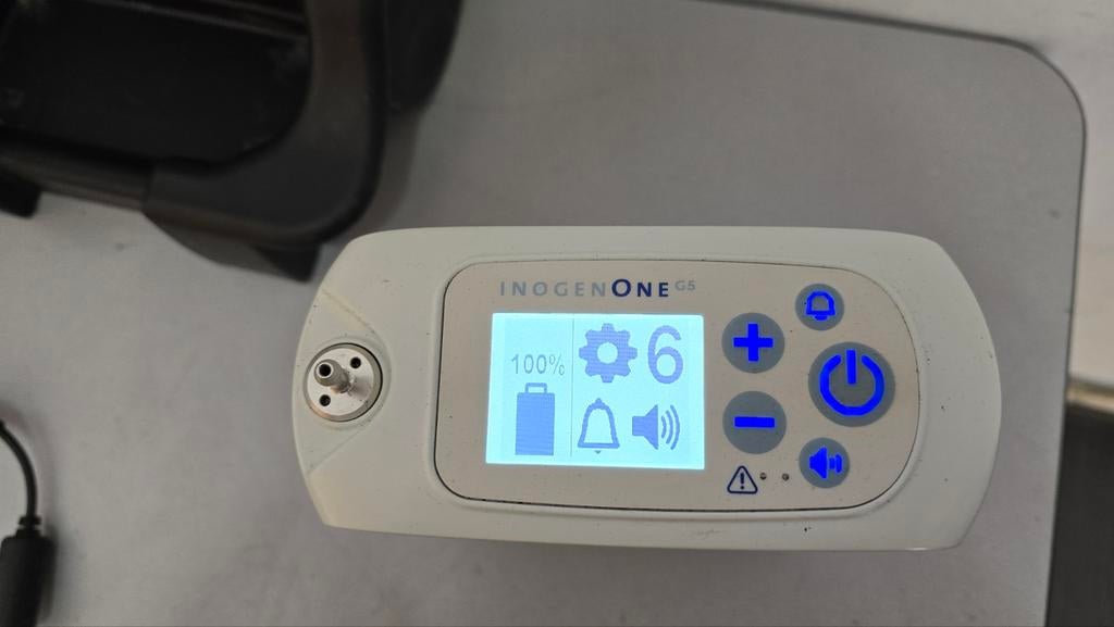 Inogen One G5 is stiller en compacter dan de G3.