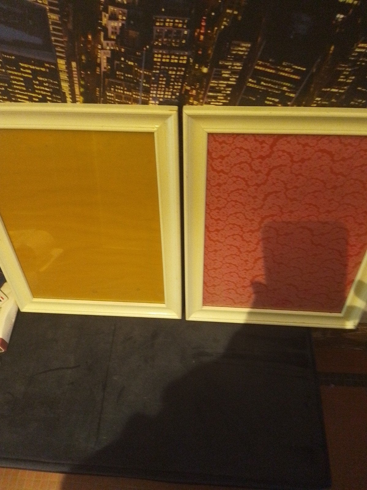2 kaders met glas ikea, Maison & Meubles, Avec verre, Utilisé, Blanc, 45 cm