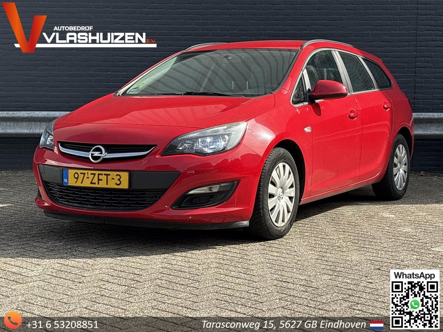 Opel Astra Sports Tourer 1.7 CDTi Cosmo | Airco | Cruise | N, Auto's, Zwart, Verwarmde buitenspiegels, Bedrijf, Astra