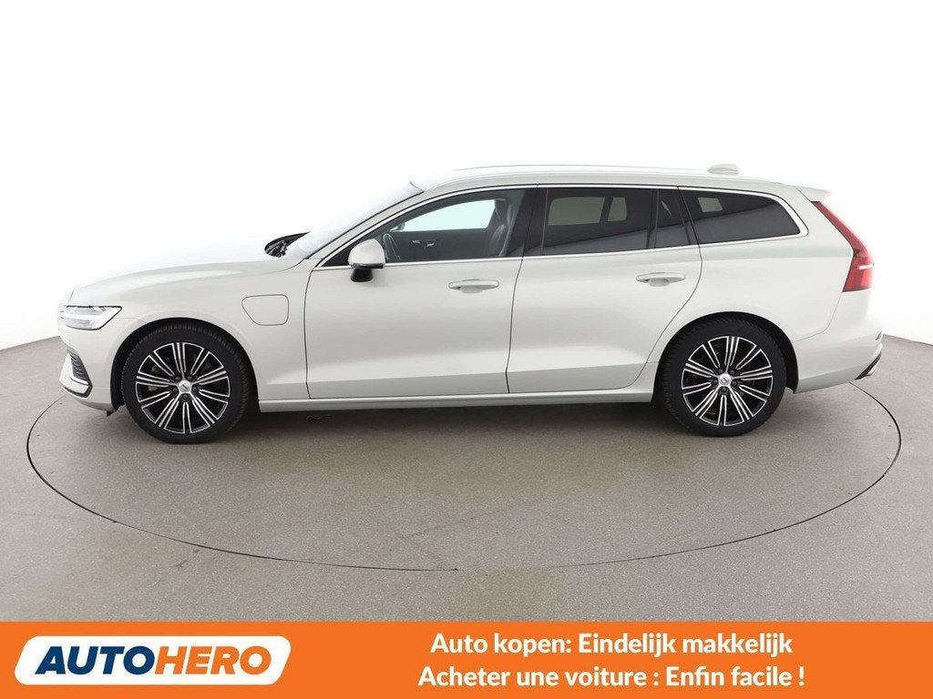 Volvo V60 2.0 T8 Plug-in Hybrid Inscription AWD, Cuir, Achat, Beige, 5 portes