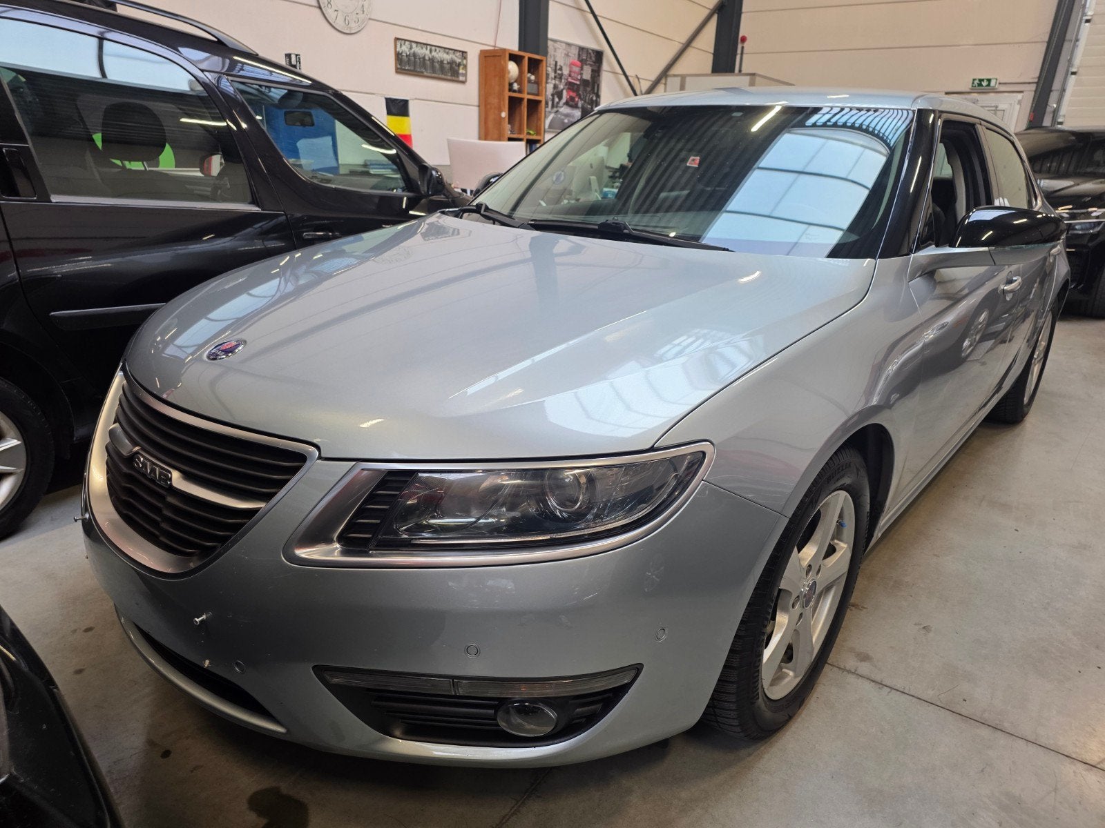 SAAB 9-5, Autos, Entreprise, Entretenue par le concessionnaire, Noir, Saab 9-5