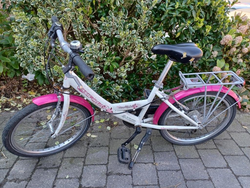 Kinderfiets Oxford meisje 20 inch, Enlèvement, Utilisé, 16 à 20 pouces, Oxford