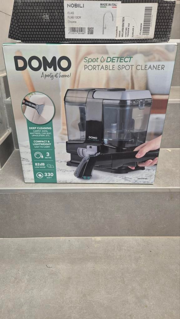Aspirateur et shampouineuse neuve marque domo