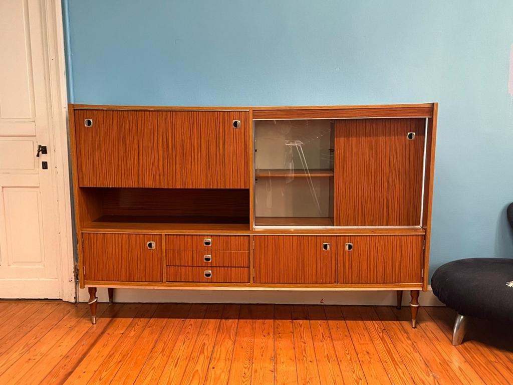 Vintage buffetkast, Huis en Inrichting, Kasten | Buffetkasten, Ophalen, Gebruikt, Met deur(en)