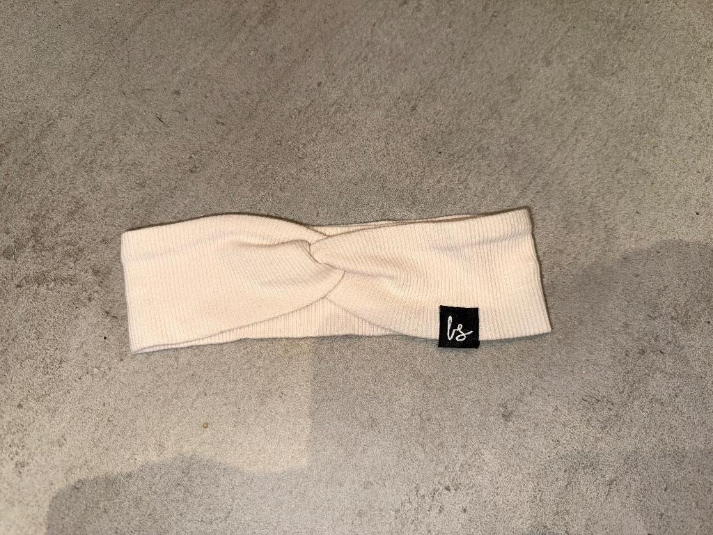 bandeau babystyling crème côtelé, Kinderen en Baby's, Babymode-accessoires, Ophalen of Verzenden, Nieuw, Babystilling