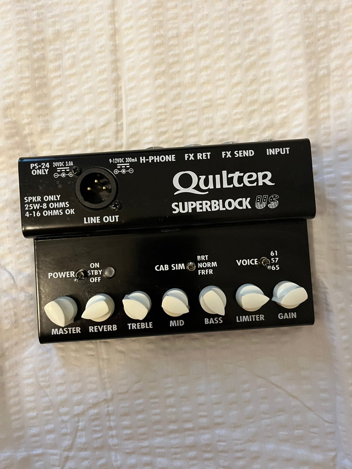 Quilter Superblock US, Ophalen, Zo goed als nieuw