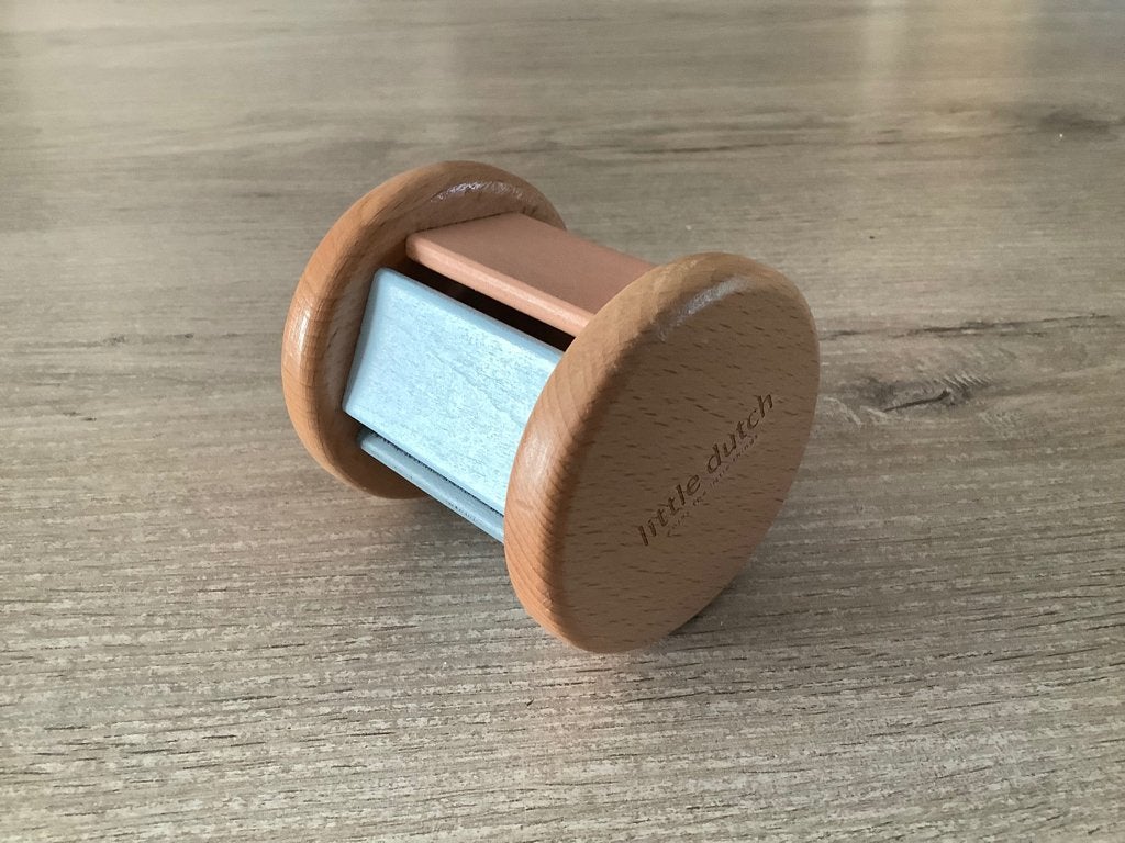 Little Dutch houten rammelaar, Ophalen of Verzenden, Zo goed als nieuw, Rammelaar