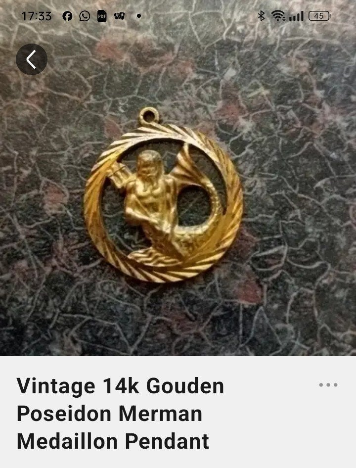 Gouden sterenbeeld, Bijoux, Sacs & Beauté, Enlèvement ou Envoi, Femme ou Homme, Or, Or