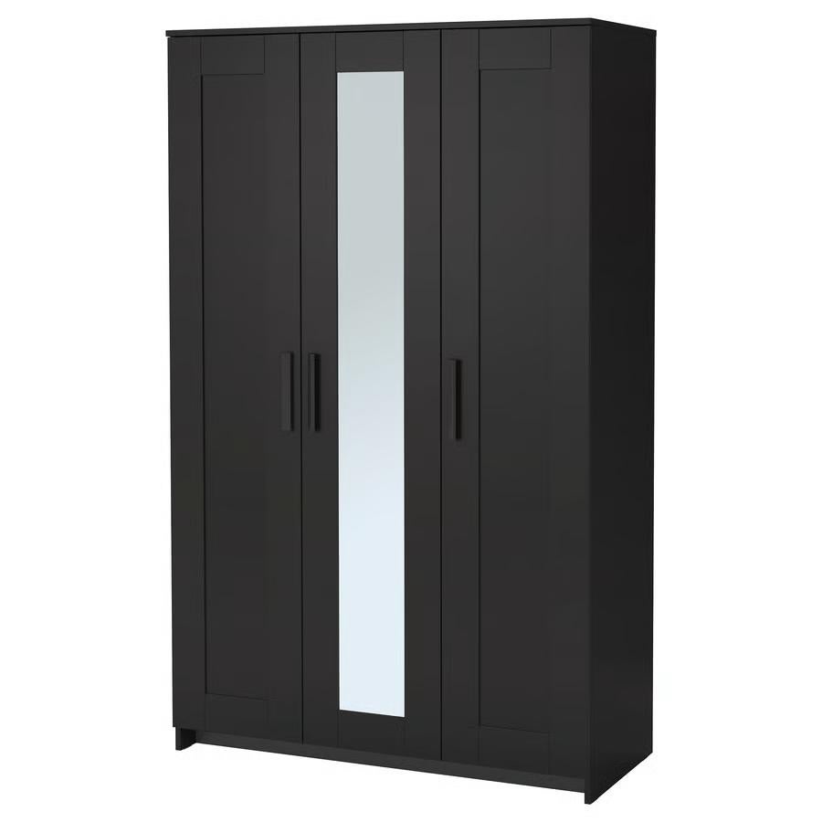 kledingkast BRIMNES (IKEA), Huis en Inrichting, Kasten | Kleerkasten, Ophalen, Overige materialen, Gebruikt, 100 tot 150 cm