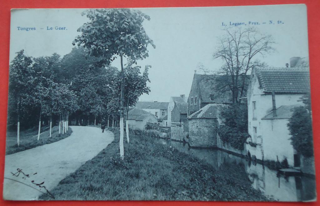 Tongres - Tongeren Le Geer, Verzamelen, Ophalen of Verzenden, Voor 1920, Gelopen, Luxemburg