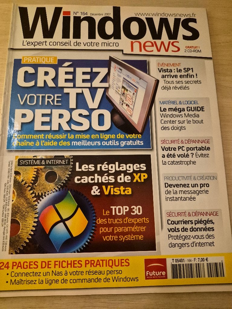 magazine français Windows News n 164, Ophalen of Verzenden, 1980 tot heden, Tijdschrift