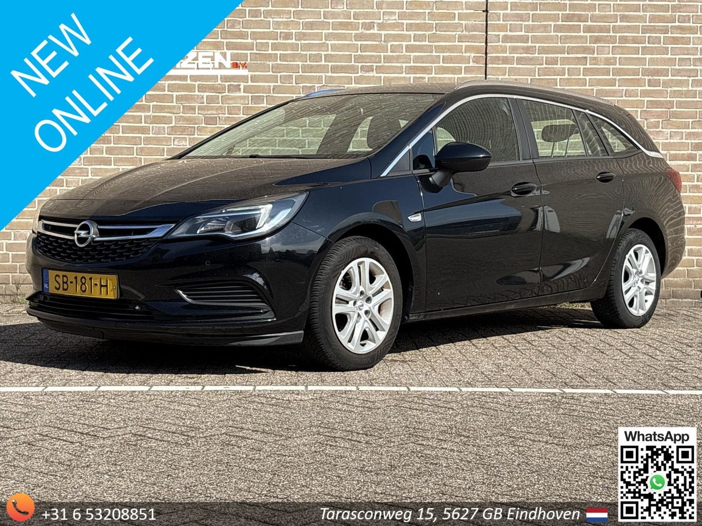 Opel Astra Sports Tourer 1.0 Business+ | Climate | Cruise |, Auto's, Opel, Zwart, 103 g/km, Zwart, Bedrijf