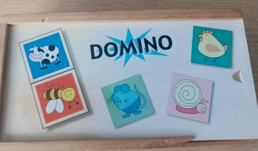 Domino met dieren., Ophalen of Verzenden